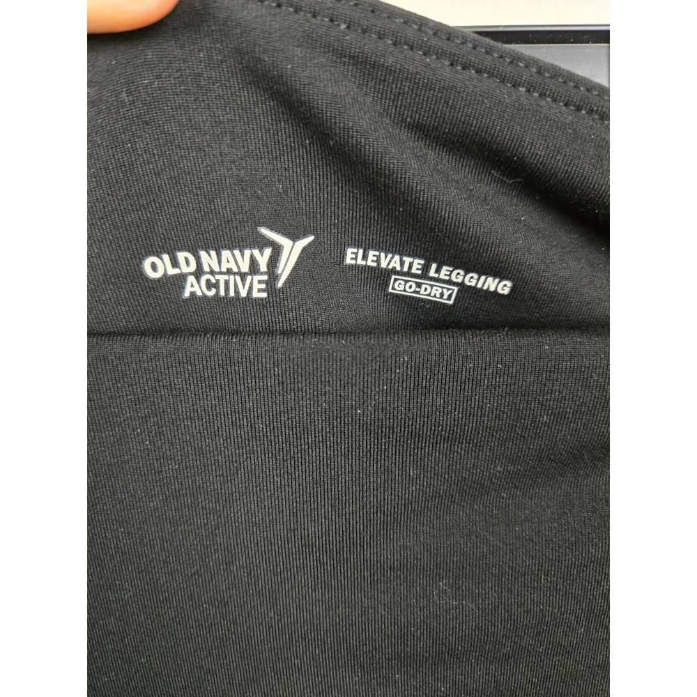 Old‎ Navy Active Elevate Go-Dry Leggings Black Plus 4X Medium Compression - Picture 6 of 9